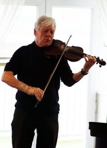Mike Hatchard on violin