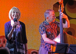 Julie Roberts singer with Jerome Davies bass 10 Aug 2025